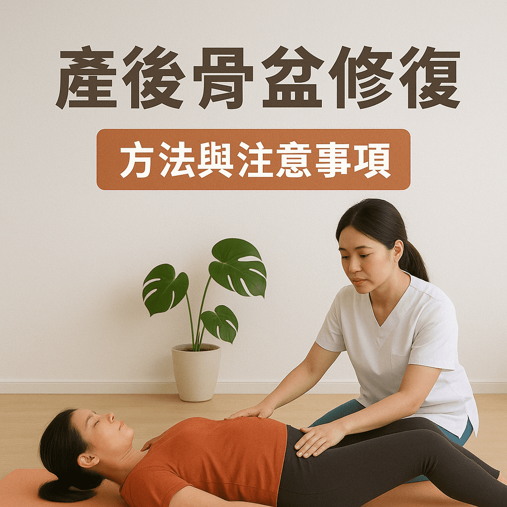 Read more about the article 產後骨盆修復全指南｜最佳時機、方法與注意事項